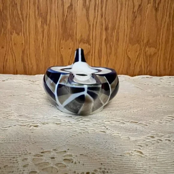 Sargadelos (B.B.) Ceramic Oil Lamp / Vintage (Rare Find)